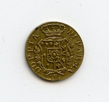 PARMA, Ferdinando di Borbone (1765-1802) Peso "Doppia di Parma" (Mezza Doppia 1785-1797)